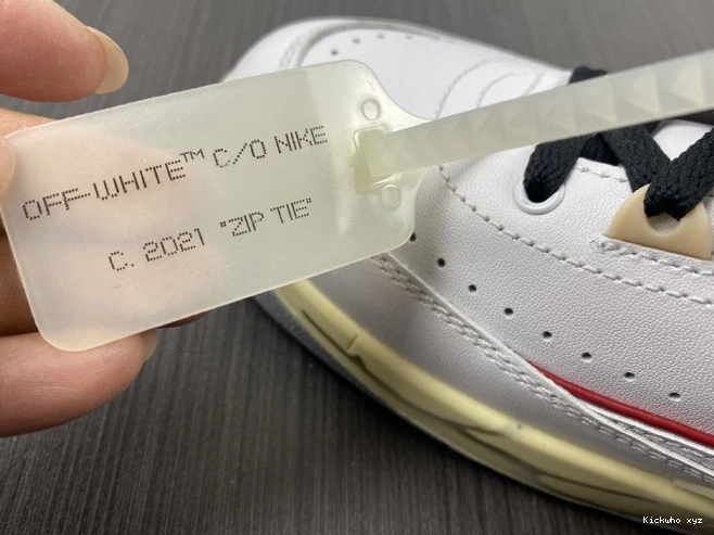 SP Red Retro 2 Low Off-White Jordan White DJ4375-106 0713
